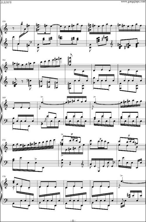 Danse Espagnole-钢琴谱