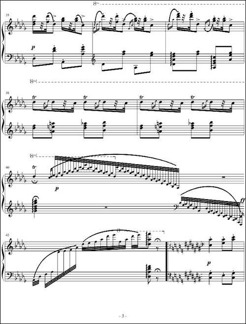 匈牙利狂想曲第6号-钢琴谱