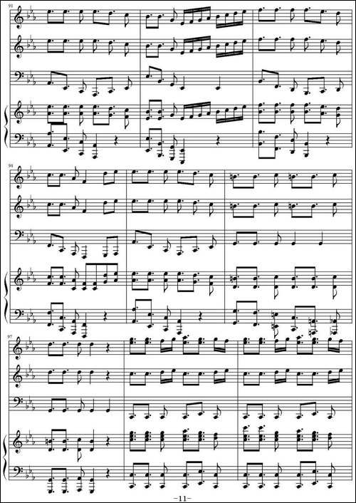 Samba De Rode-桑巴回旋曲-钢琴谱