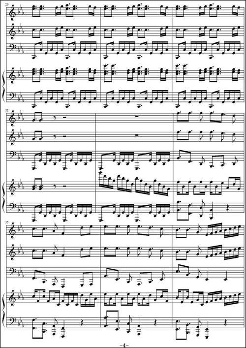 Samba De Rode-桑巴回旋曲-钢琴谱