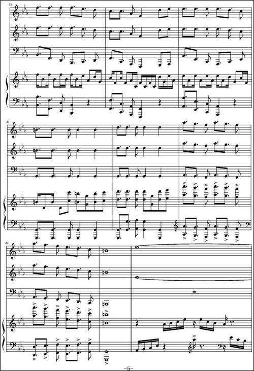 Samba De Rode-桑巴回旋曲-钢琴谱