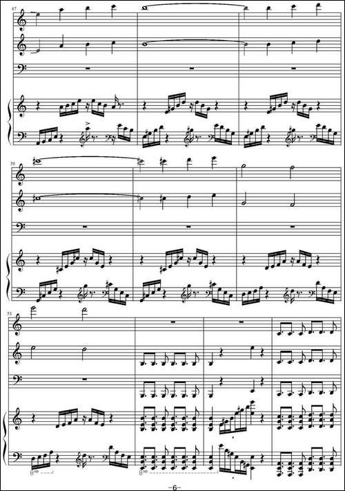 Samba De Rode-桑巴回旋曲-钢琴谱