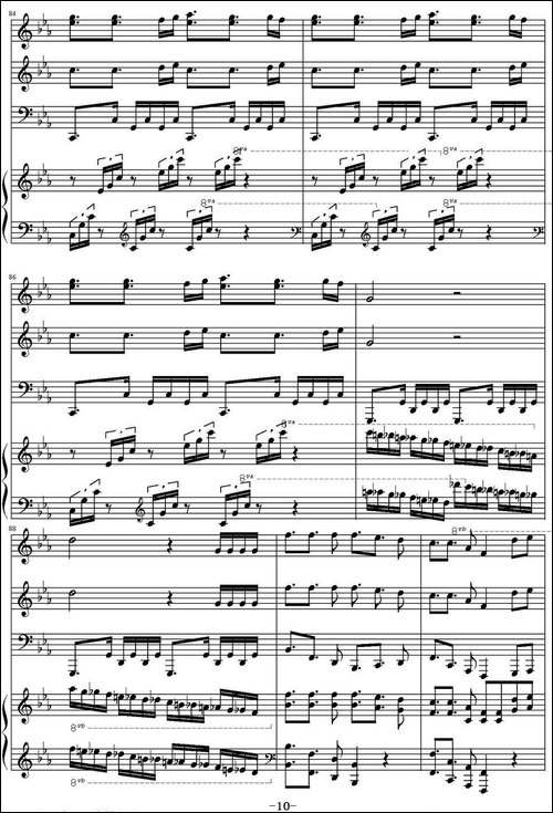 Samba De Rode-桑巴回旋曲-钢琴谱