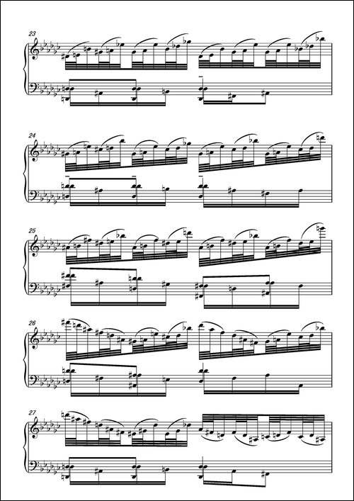 第十六钢琴奏鸣曲-Piano Sonata No.16-葛清作曲-钢琴谱