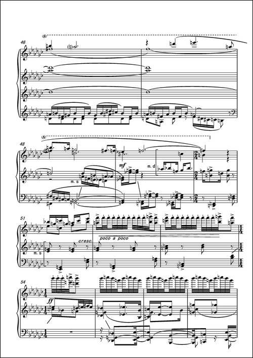 第十六钢琴奏鸣曲-Piano Sonata No.16-葛清作曲-钢琴谱