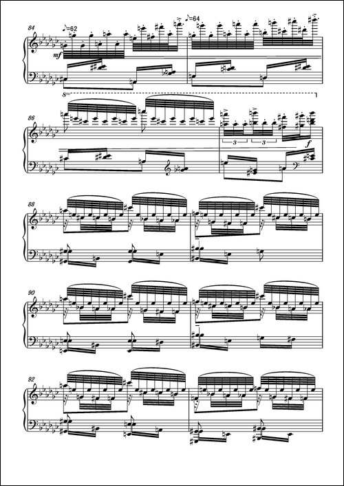 第十六钢琴奏鸣曲-Piano Sonata No.16-葛清作曲-钢琴谱