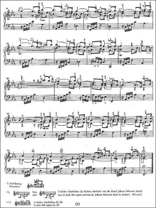 Sinfonia 5 BWV-791-钢琴谱