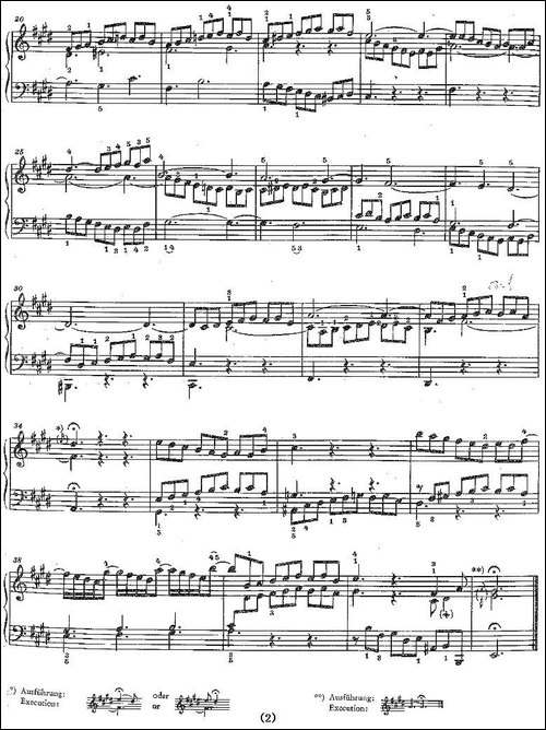 Sinfonia 6 BWV-792-钢琴谱