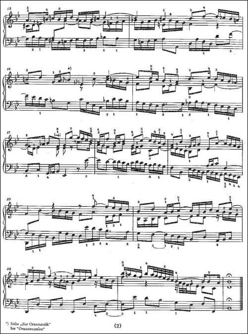 Sinfonia 14 BWV-800-钢琴谱