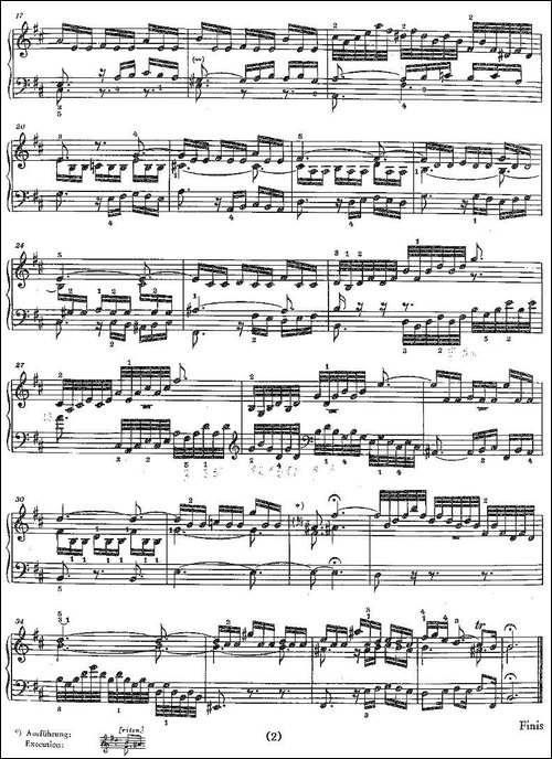 Sinfonia 15 BWV-801-钢琴谱