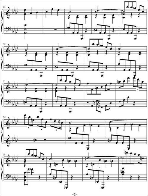 斯克里亚宾华尔兹Op.38-Scriabin Valse Op.38-钢琴谱