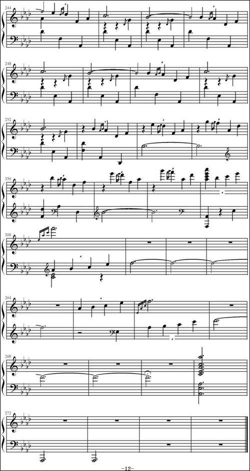斯克里亚宾华尔兹Op.38-Scriabin Valse Op.38-钢琴谱
