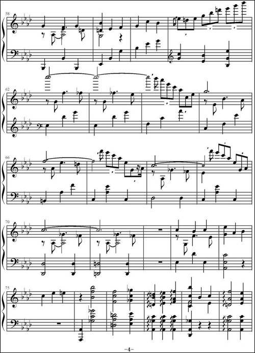 斯克里亚宾华尔兹Op.38-Scriabin Valse Op.38-钢琴谱