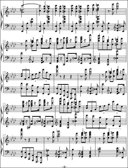 斯克里亚宾华尔兹Op.38-Scriabin Valse Op.38-钢琴谱