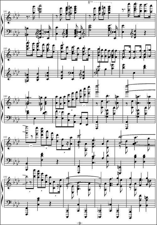 斯克里亚宾华尔兹Op.38-Scriabin Valse Op.38-钢琴谱