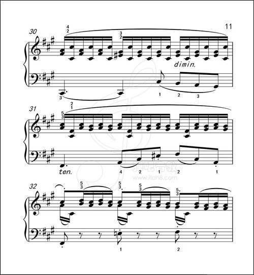 练习曲 47-克拉莫钢琴练习曲60首-钢琴谱