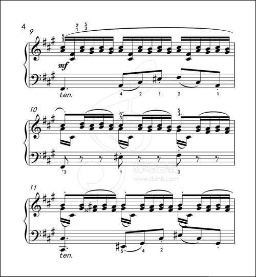 练习曲 47-克拉莫钢琴练习曲60首-钢琴谱