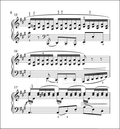 练习曲 47-克拉莫钢琴练习曲60首-钢琴谱