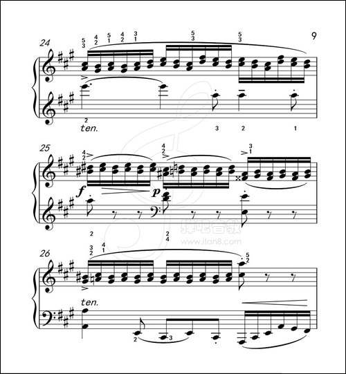 练习曲 47-克拉莫钢琴练习曲60首-钢琴谱