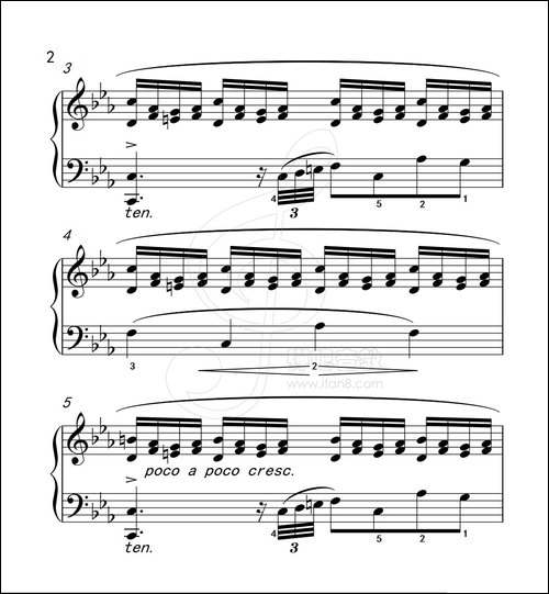 练习曲 48-克拉莫钢琴练习曲60首-钢琴谱