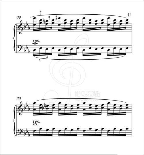 练习曲 48-克拉莫钢琴练习曲60首-钢琴谱