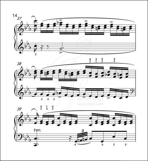 练习曲 48-克拉莫钢琴练习曲60首-钢琴谱