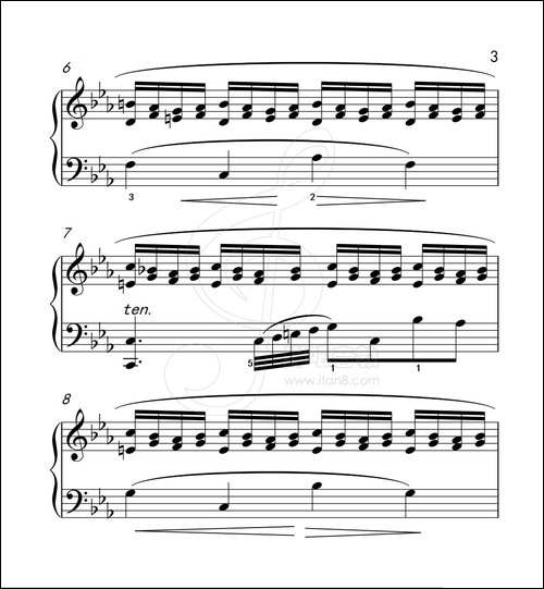 练习曲 48-克拉莫钢琴练习曲60首-钢琴谱