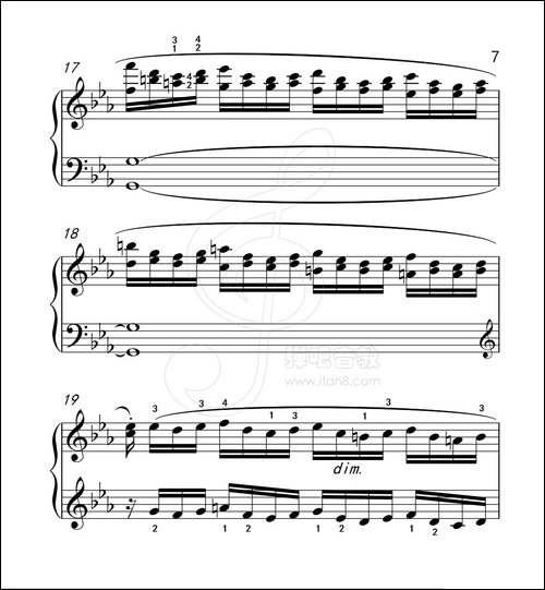 练习曲 48-克拉莫钢琴练习曲60首-钢琴谱