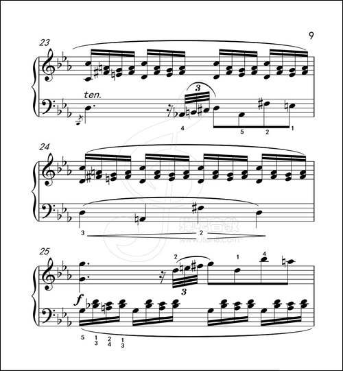 练习曲 48-克拉莫钢琴练习曲60首-钢琴谱