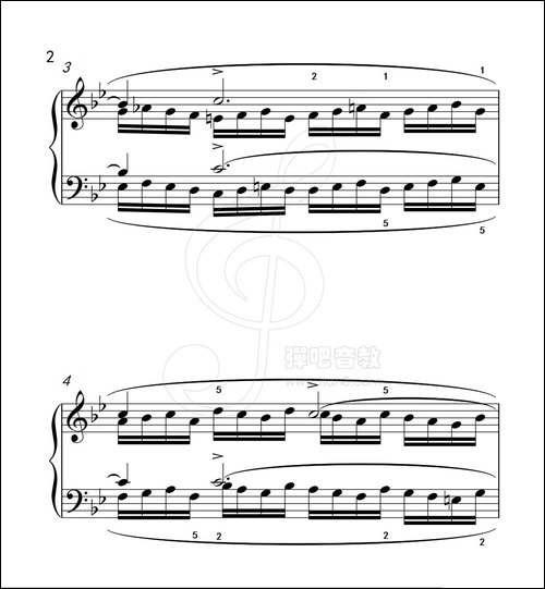 练习曲 49-克拉莫钢琴练习曲60首-钢琴谱