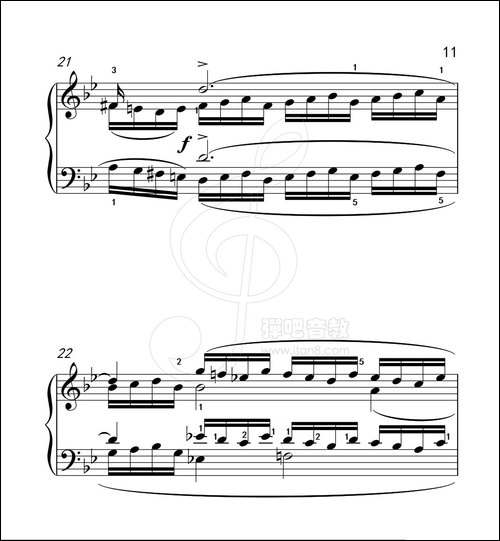 练习曲 49-克拉莫钢琴练习曲60首-钢琴谱