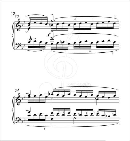 练习曲 49-克拉莫钢琴练习曲60首-钢琴谱