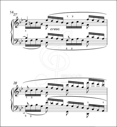 练习曲 49-克拉莫钢琴练习曲60首-钢琴谱