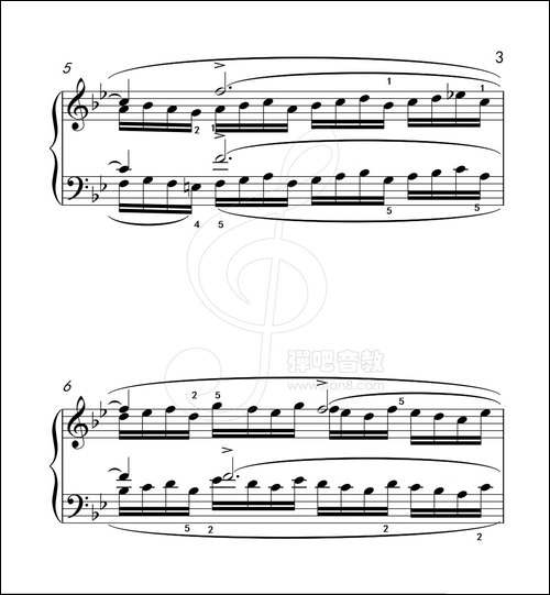 练习曲 49-克拉莫钢琴练习曲60首-钢琴谱
