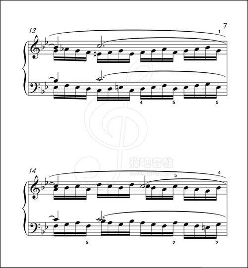 练习曲 49-克拉莫钢琴练习曲60首-钢琴谱