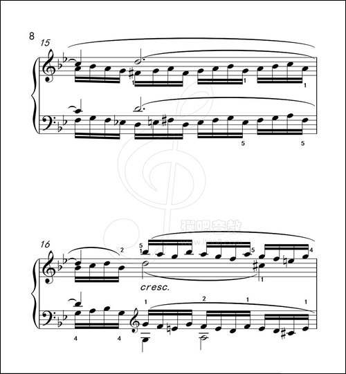 练习曲 49-克拉莫钢琴练习曲60首-钢琴谱