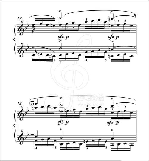 练习曲 49-克拉莫钢琴练习曲60首-钢琴谱