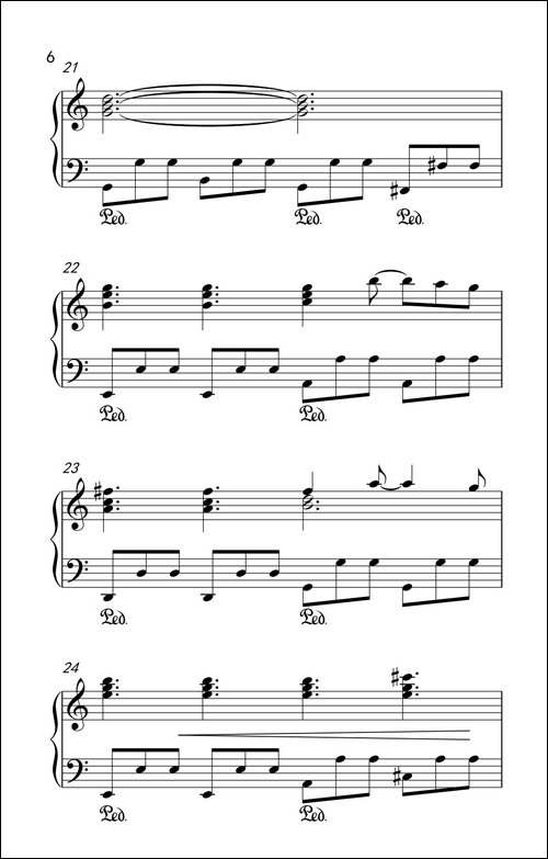 回忆 音乐剧《猫》主题曲-老年大学 钢琴教程 3-钢琴谱