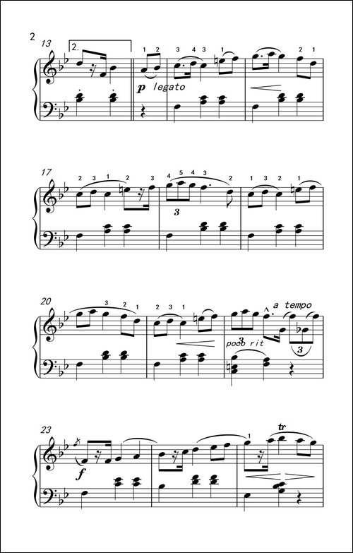 玛祖卡舞曲-老年大学 钢琴教程 3-钢琴谱
