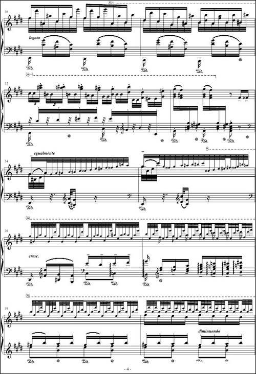 匈牙利狂想曲第10号-钢琴谱