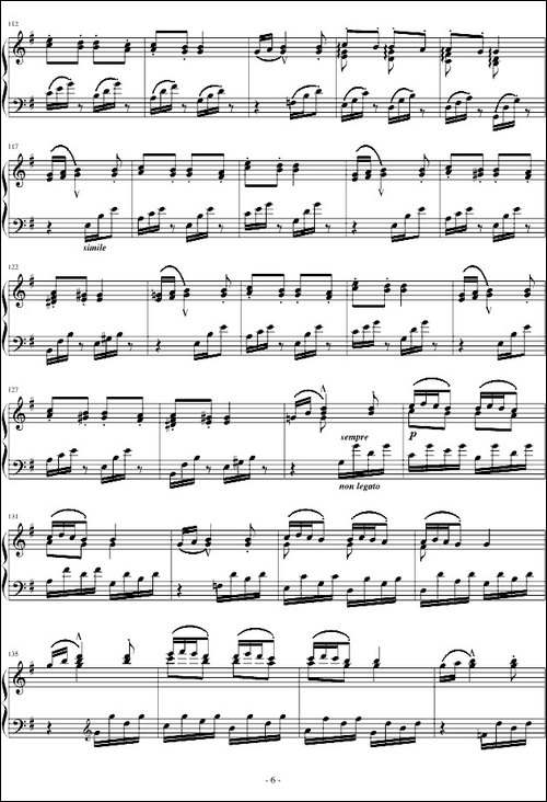 匈牙利狂想曲第7号-钢琴谱