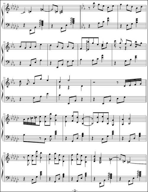 Papillon-选自《Songs From A Secret Garden》-钢琴谱