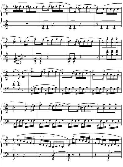 C大调小奏鸣曲 Op.20 No.1-库劳作曲版-钢琴谱