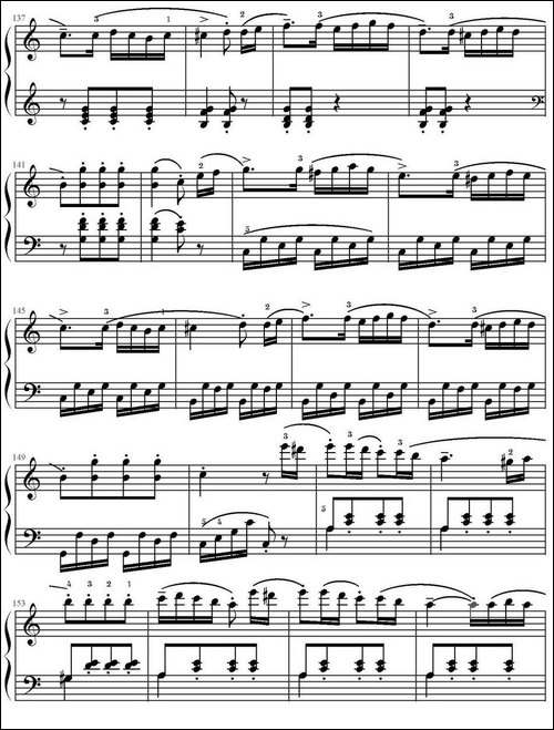 C大调小奏鸣曲 Op.20 No.1-库劳作曲版-钢琴谱