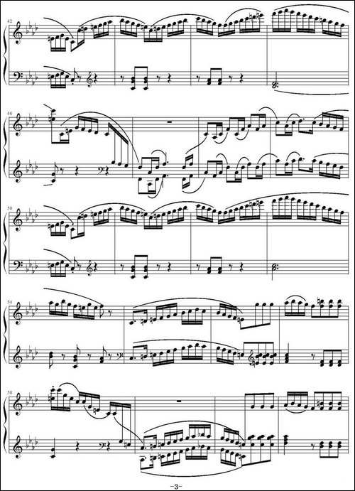 小奏鸣曲-Op.20，No.3 第三乐章-库劳作曲版-钢琴谱