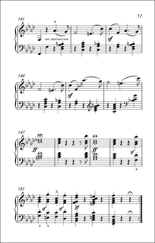 奏鸣曲 Opus 2 Nr.1 第一乐章-贝多芬奏鸣曲集 1-钢琴谱