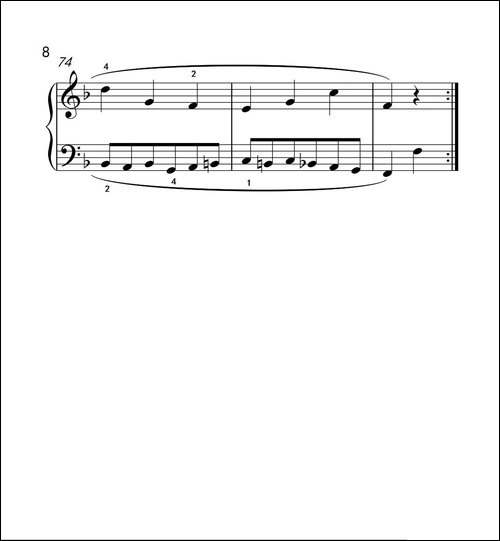 奏鸣曲 Opus 2 Nr.1 第三乐章-贝多芬奏鸣曲集 1-钢琴谱