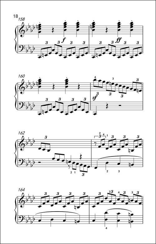 奏鸣曲 Opus 2 Nr.1 第四乐章-贝多芬奏鸣曲集 1-钢琴谱