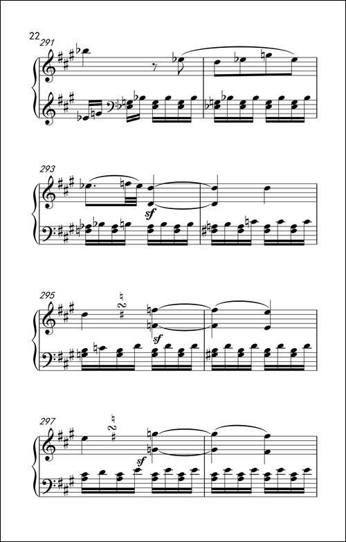 奏鸣曲 Opus 2 Nr.2 第一乐章-贝多芬奏鸣曲集 1-钢琴谱