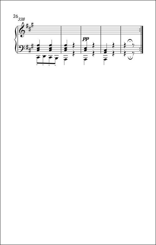 奏鸣曲 Opus 2 Nr.2 第一乐章-贝多芬奏鸣曲集 1-钢琴谱